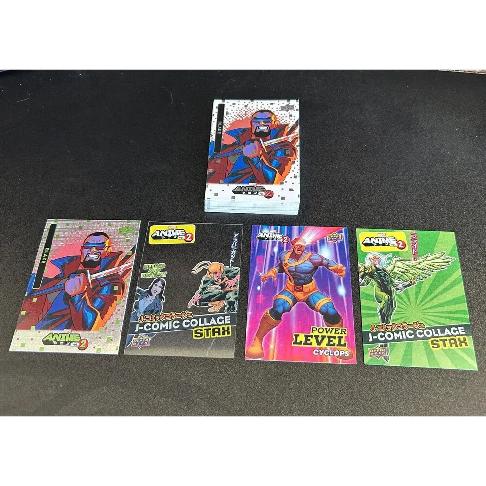 Bulk Lot of 500+ Marvel / DC Trading Cards - Topps Finest, Chrome, Fleer Ultra